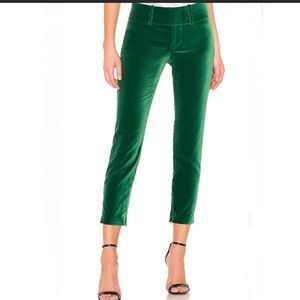 🎄 Alice + Olivia Velour Cropped Pants 🎄